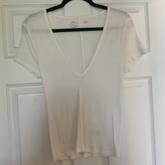 Urban Outfitters deep v neck tee, Size XL - Picture 1 of 2
